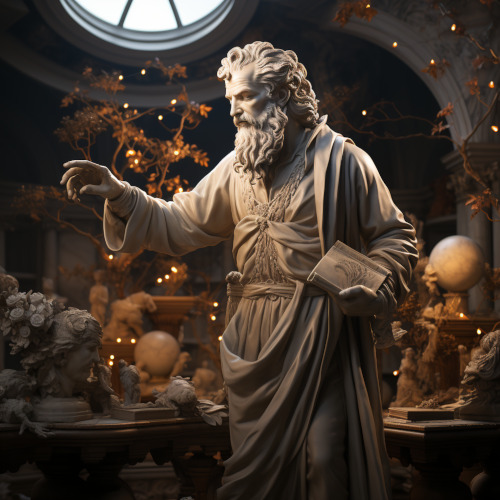 Image of a statue of Cormac Naethanor