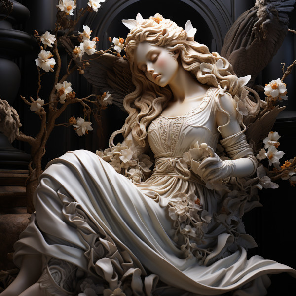 Image of a statue made of Valmaur